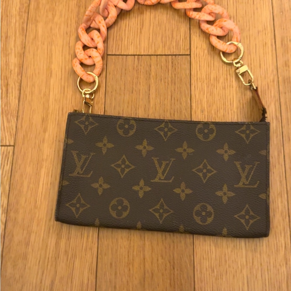 Louis Vuitton Brown Monogram Accessory Pouch - Picture 9 of 9